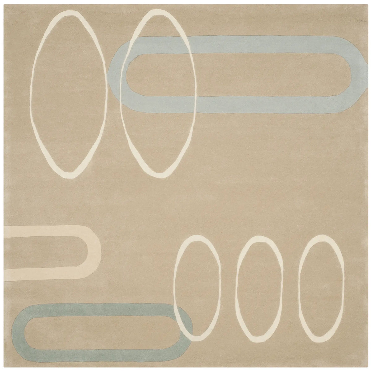Safavieh Soho 6'-0" x 6'-0" Rug in Beige