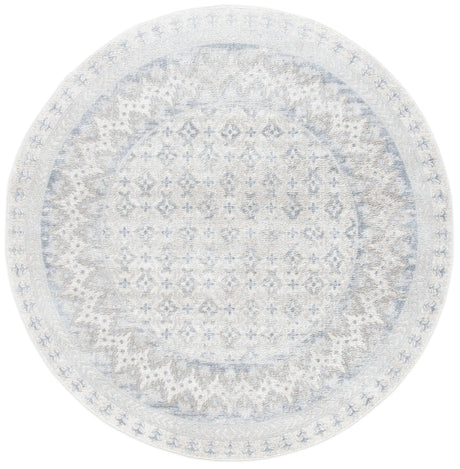 Safavieh Brentwood 6'-7" x 6'-7" Rug in Ivory / Grey