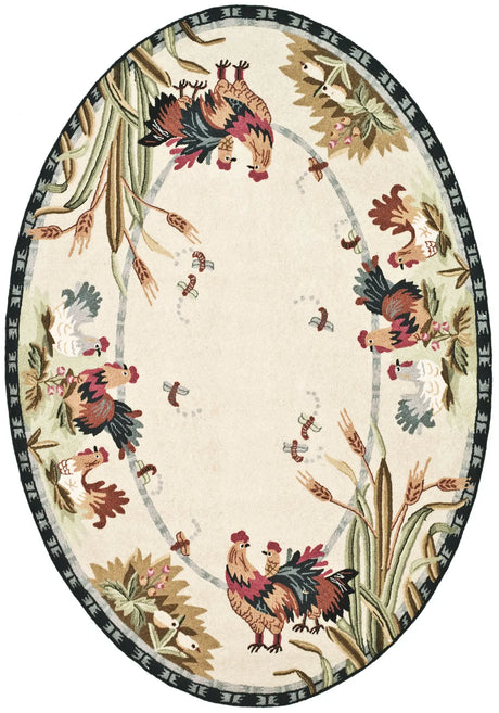 Safavieh Chelsea 4'-6" x 6'-6" Rug in Ivory
