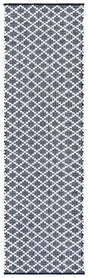 Safavieh Montauk 2'-3" x 8'-0" Rug in Black / Ivory