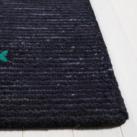 Safavieh Jardin 4'-0" x 6'-0" Rug in Black / Pink