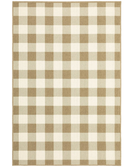 Oriental Weavers Sphinx Marina 2598I Tan / Ivory Rugs - main flat