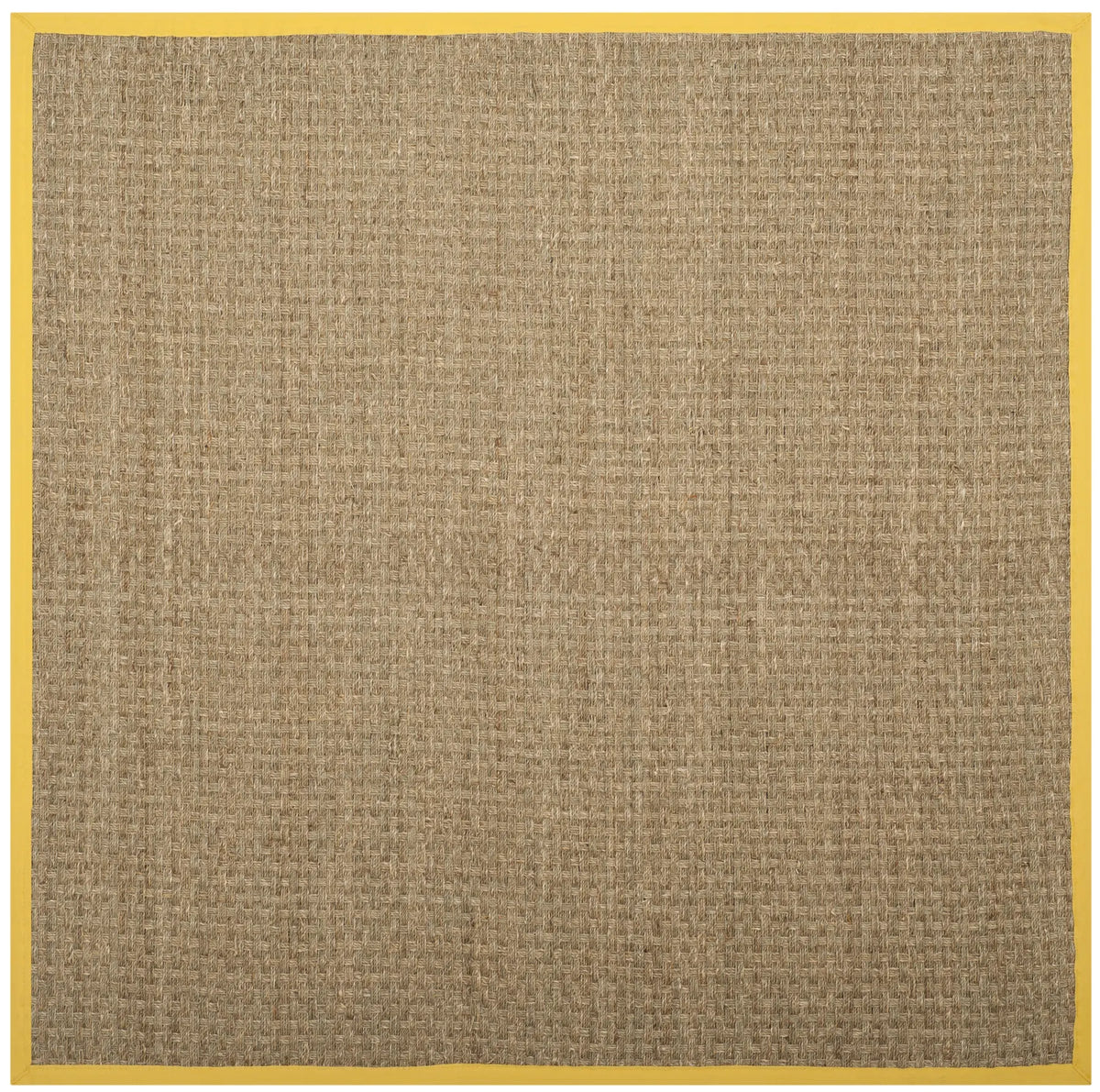Safavieh Natural Fiber 6'-0" x 6'-0" Rug in Natural / Gold