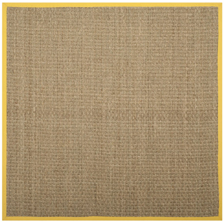 Safavieh Natural Fiber 6'-0" x 6'-0" Rug in Natural / Gold