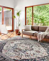 Loloi Samra Sam-09 Ivory/Denim Rugs - room scene 1