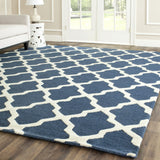 Safavieh Cambridge 10'-0" x 14'-0" Rug in Navy Blue / Ivory