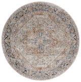 Safavieh Silverado 6'-4" x 6'-4" Rug in Ivory / Blue