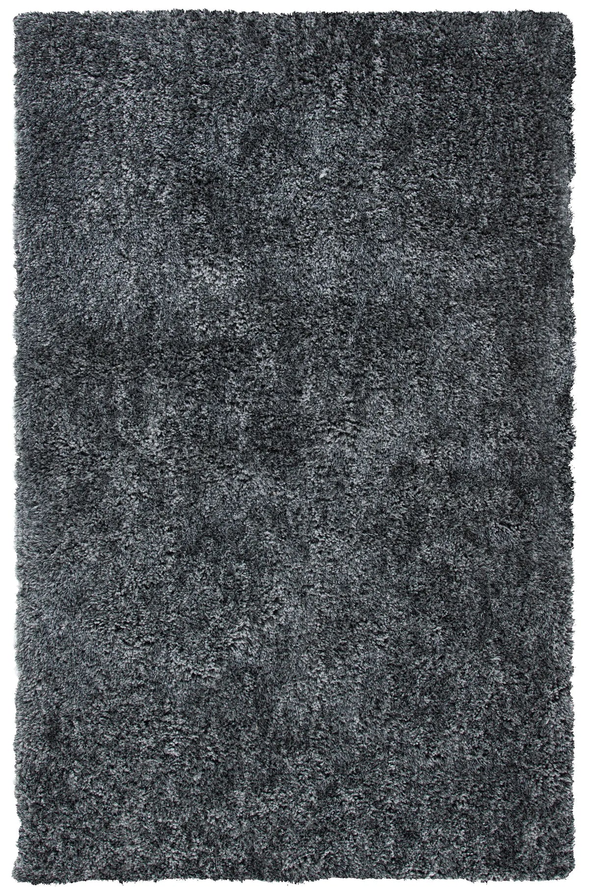 Safavieh Shag 4'-0" x 6'-0" Rug in Dark Grey