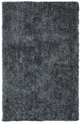 Safavieh Shag 4'-0" x 6'-0" Rug in Dark Grey