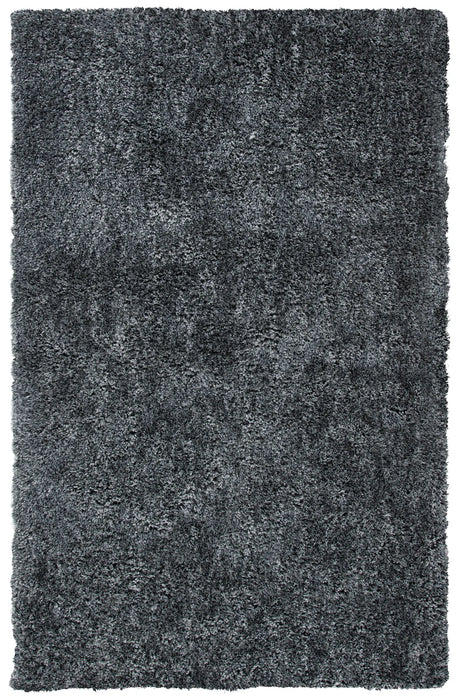 Safavieh Shag 4'-0" x 6'-0" Rug in Dark Grey