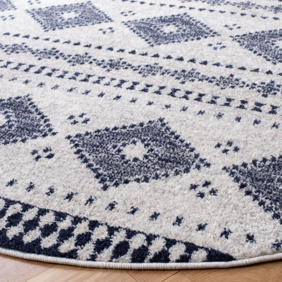 Safavieh Adirondack 6'-0" x 6'-0" Rug in Grey / Dark Grey