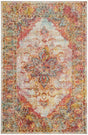 Safavieh Crystal 3'-0" x 5'-0" Rug in Cream / Rose