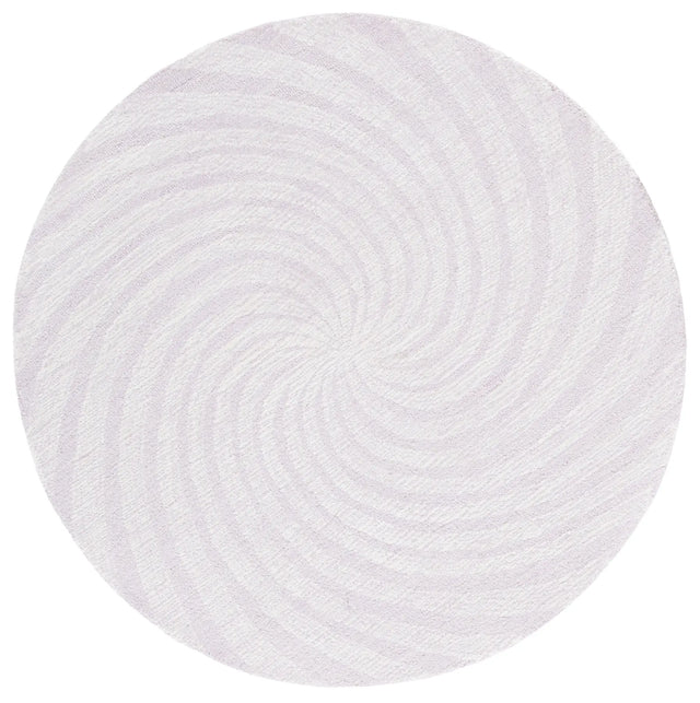 Safavieh Novelty 3'-0" x 3'-0" Rug in Light Lavender / Ivory