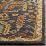 Safavieh Heritage 4'-0" x 6'-0" Rug in Charcoal / Multi