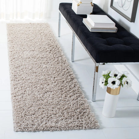 Safavieh Venus Shag 500 2'-2" x 10'-0" Rug in Taupe