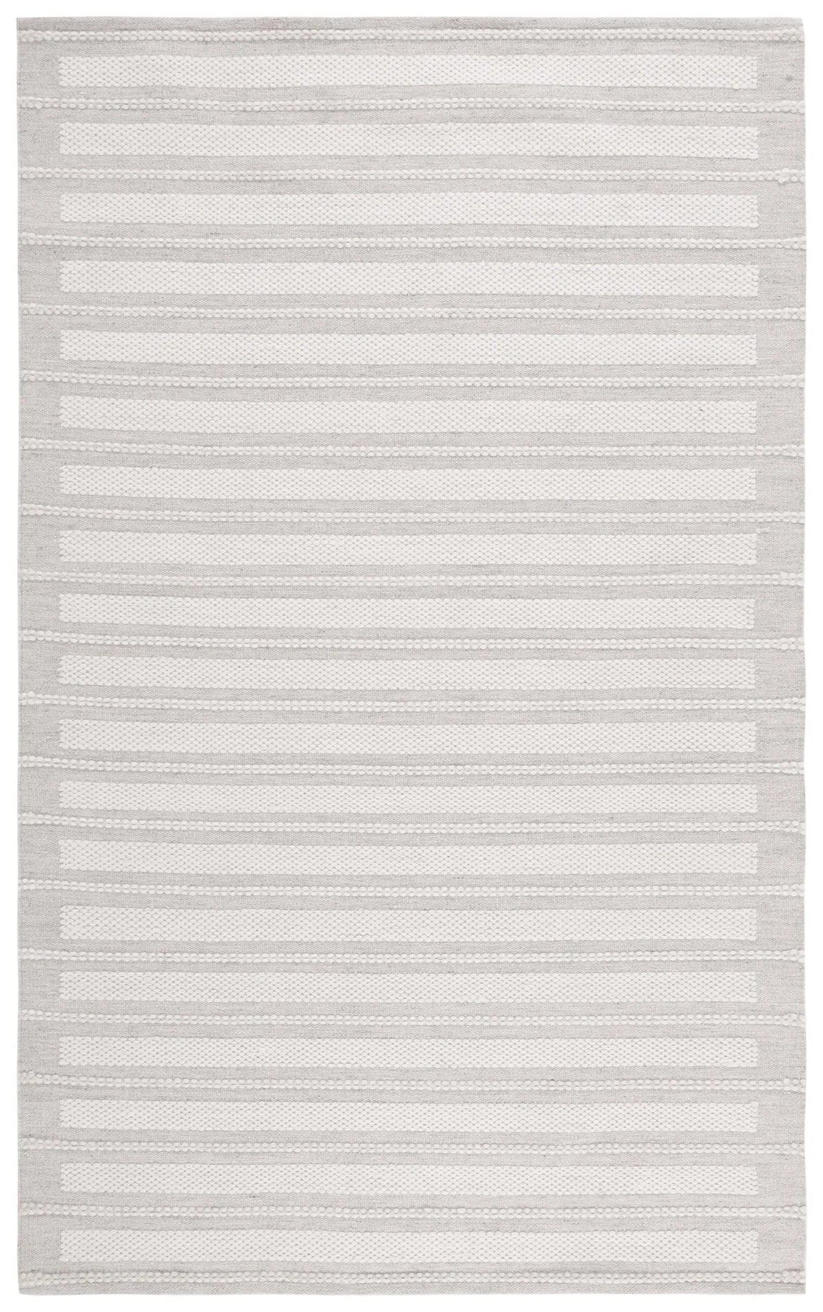 Safavieh Kilim 4'-0" x 6'-0" Rug in Grey / Ivory