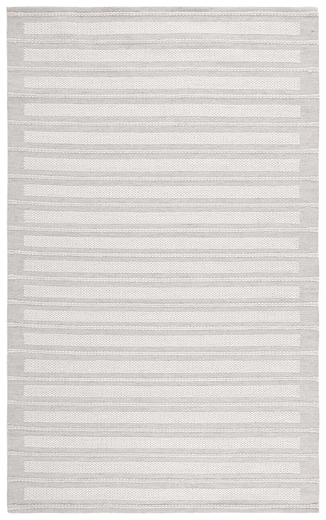 Safavieh Kilim 4'-0" x 6'-0" Rug in Grey / Ivory