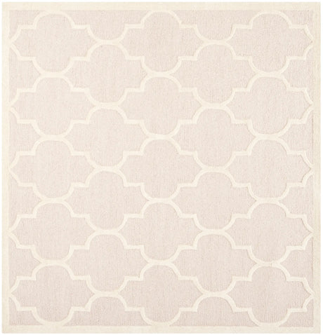 Safavieh Cambridge 6'-0" x 6'-0" Rug in Light Pink / Ivory