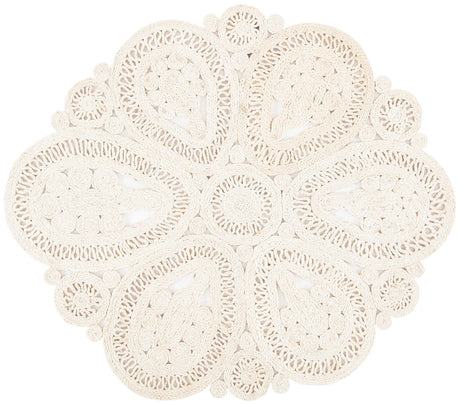 Safavieh Natural Fiber 5'-0" x 5'-0" Rug in Ivory