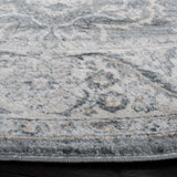 Safavieh Isabella 6'-7" x 6'-7" Rug in Grey / Dark Grey