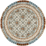 Safavieh Blossom 6'-0" x 6'-0" Rug in Ivory / Blue