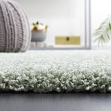 Safavieh Sgl-Laguna Shag 5'-3" x 7'-6" Rug in Light Sage