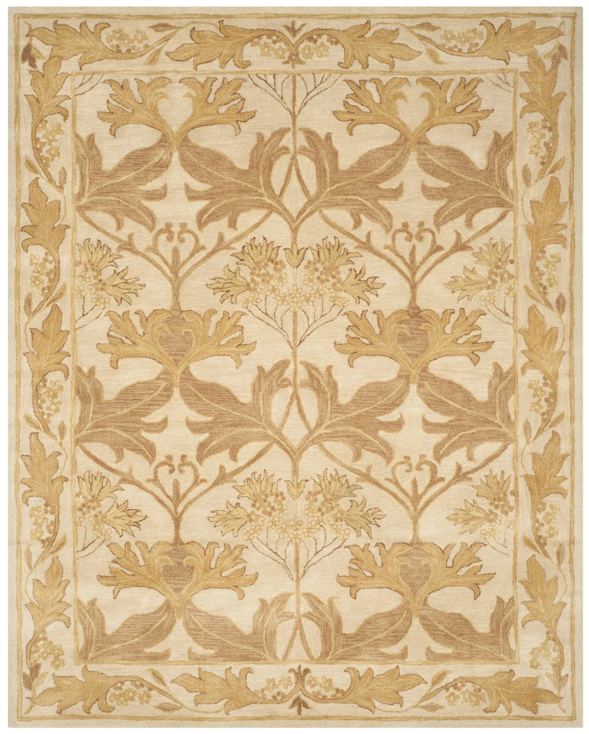 Safavieh Antiquity 9'-6" x 13'-6" Rug in Beige / Gold
