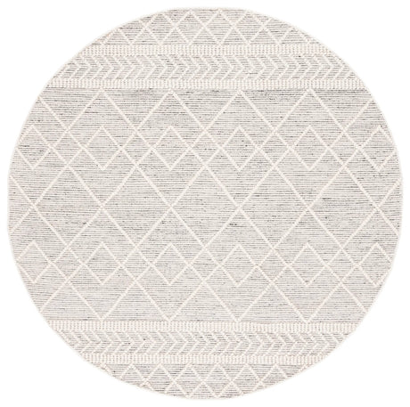 Safavieh Natura 6'-0" x 6'-0" Rug in Ivory / Black