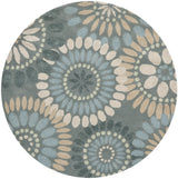 Safavieh Jardin 6'-0" x 6'-0" Rug in Grey / Blue