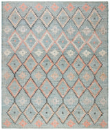 Safavieh Kilim 8'-0" x 10'-0" Rug in Charcoal / Gold