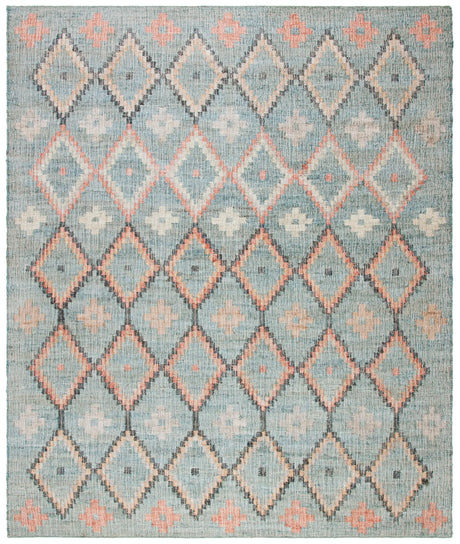 Safavieh Kilim 8'-0" x 10'-0" Rug in Charcoal / Gold