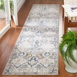 Safavieh Moondust 600 2'-0" x 9'-0" Rug in Grey / Blue