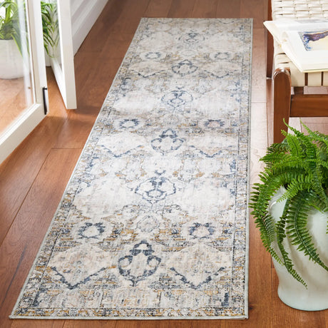 Safavieh Moondust 600 2'-0" x 9'-0" Rug in Grey / Blue