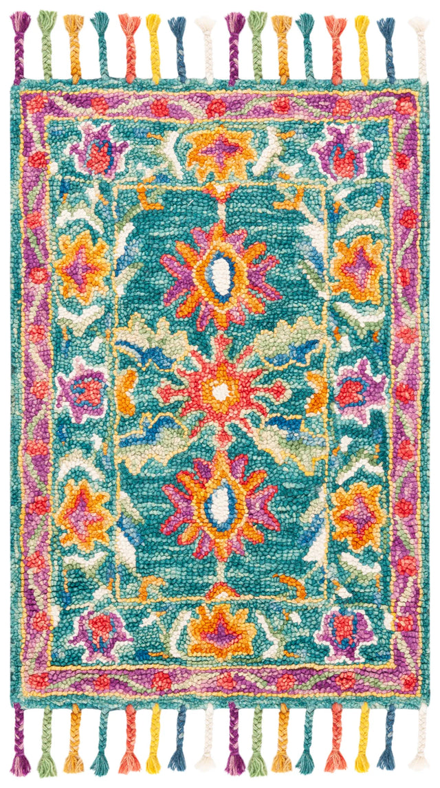 Safavieh Aspen 2'-0" x 3'-0" Rug in Turquoise / Purple
