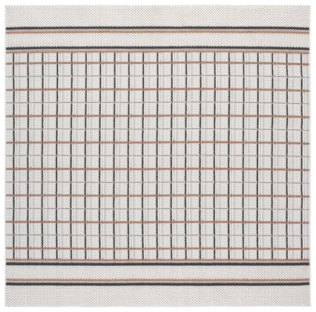 Safavieh Veranda 6'-7" x 6'-7" Rug in Ivory / Beige