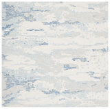 Safavieh Abstract 6'-0" x 6'-0" Rug in Ivory / Blue