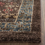 Safavieh Mahal 2'-2" x 10'-0" Rug in Navy / Red