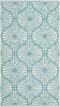 Safavieh Montauk 2'-3" x 3'-9" Rug in Aqua / Ivory