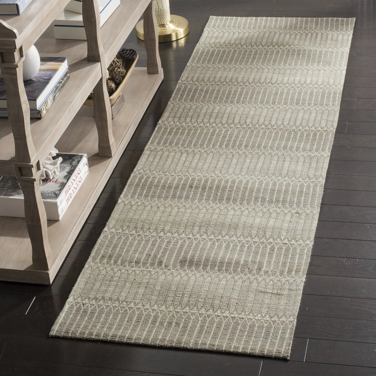 Safavieh Marbella 2'-3" x 8'-0" Rug in Camel / Grey
