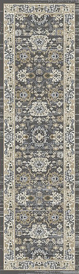 Dynamic Rugs Yazd 8531 Grey / Ivory Rugs - Runner