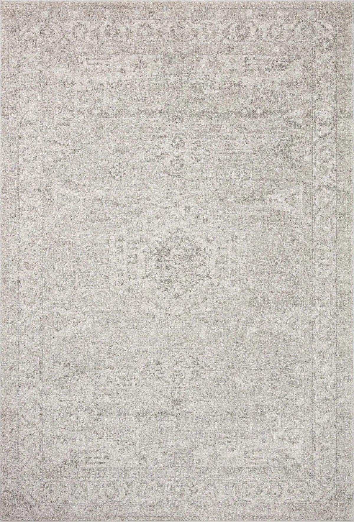 Loloi Odette Odt-02 Silver/Ivory Rug - main flat