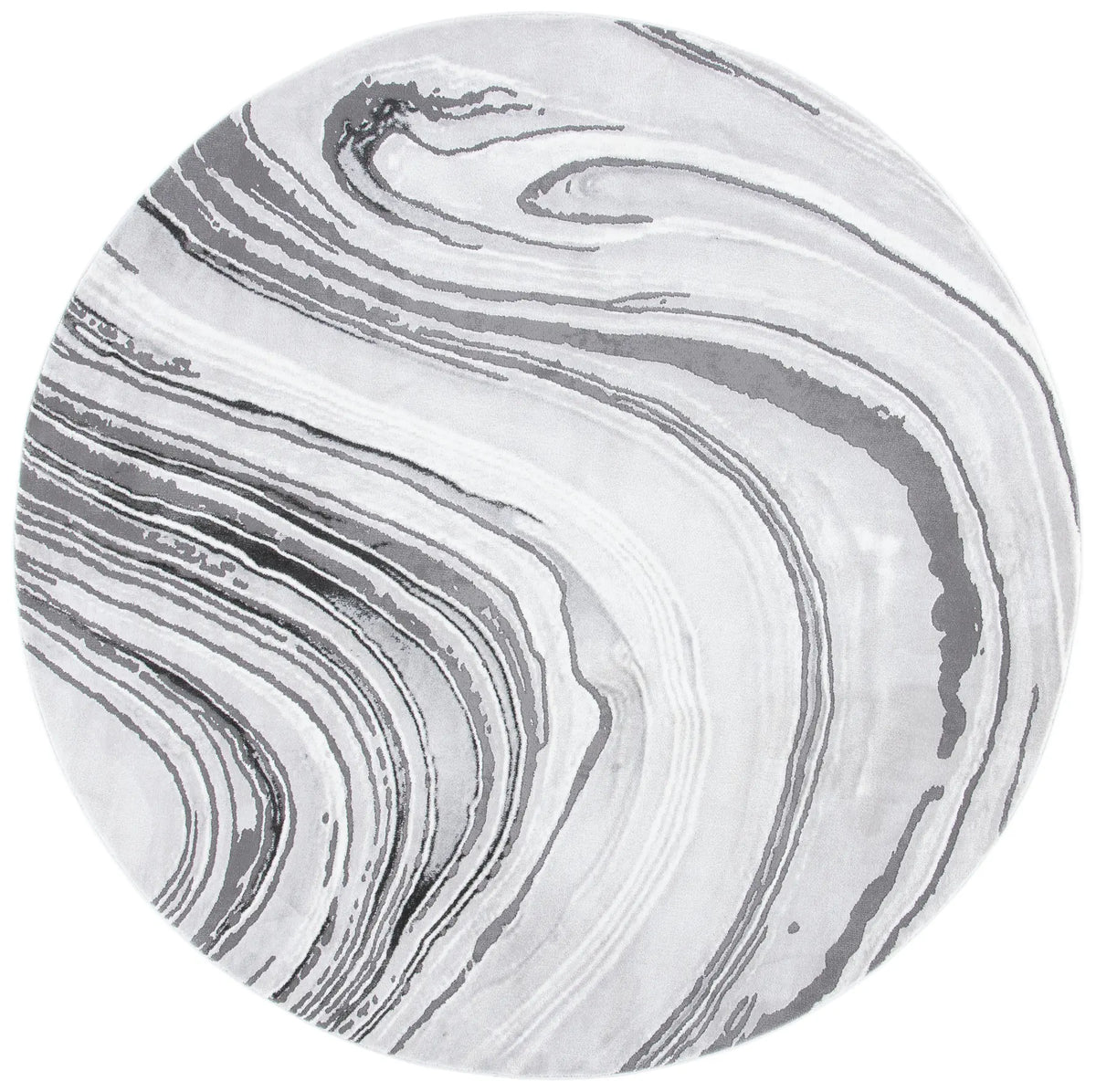 Safavieh Craft 6'-7" x 6'-7" Rug in Light Grey / Grey