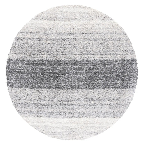 Safavieh Berber Shag 6'-7" x 6'-7" Rug in Grey / Charcoal