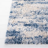 Safavieh Berber Shag 200 4'-0" x 6'-0" Rug in Beige / Blue