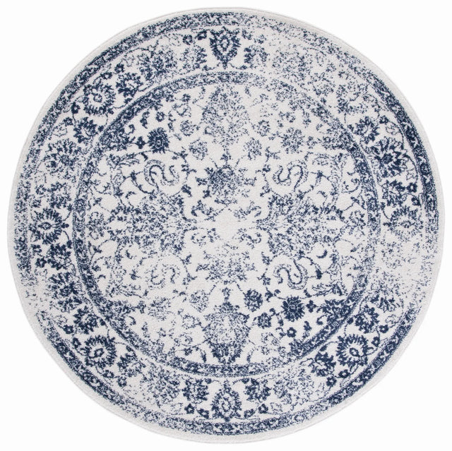 Safavieh Adirondack 6'-0" x 6'-0" Rug in Ivory / Navy