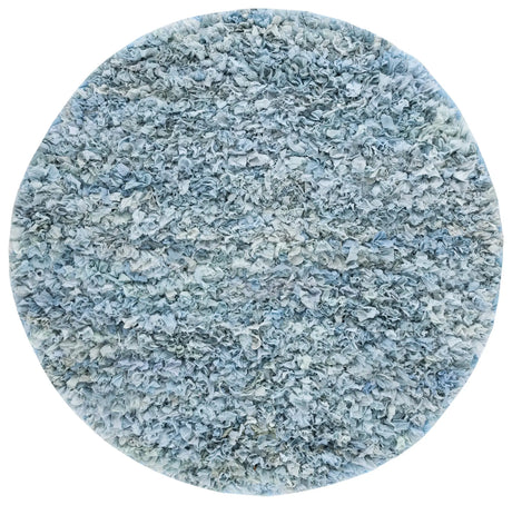 Safavieh Rio Shag 6'-0" x 6'-0" Rug in Sky