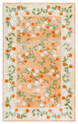 Safavieh Martha Stewart Washable 3'-0" x 5'-0" Rug in Rust / Gold