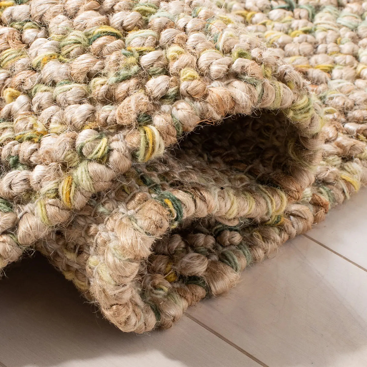 Safavieh Bohemian 4'-0" x 6'-0" Rug in Natural / Green