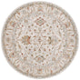 Safavieh Hamilton 6'-7" x 6'-7" Rug in Ivory / Rust