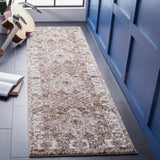 Safavieh Vintage Hamadan 2'-3" x 10'-0" Rug in Brown / Ivory
